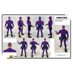 Power Stars The Phantom Action Figure 9 Power Stars The Phantom Action Figure -Science Fiction Toy Store boss fight studio power stars the phantom action figure 30136193318982