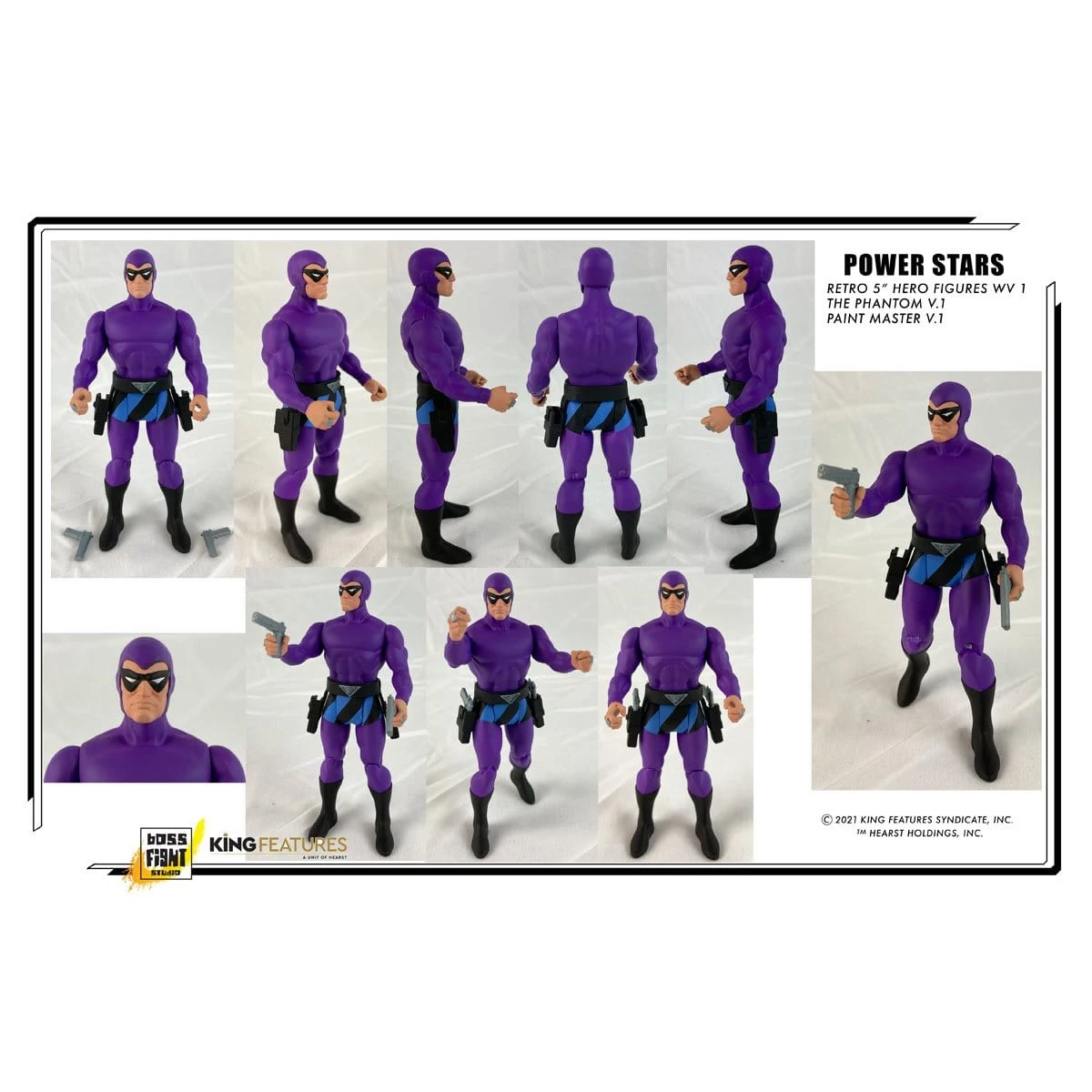 Power Stars The Phantom Action Figure 5 Power Stars The Phantom Action Figure - Image 3