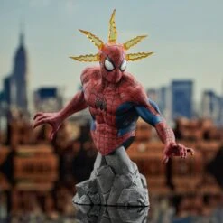 Marvel Comics Spider-Man 1:7 Scale Resin Mini-Bust -Science Fiction Toy Store diamond select toys marvel comics spider man 1 7 scale resin mini bust 30857147318342
