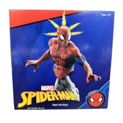 Marvel Comics Spider-Man 1:7 Scale Resin Mini-Bust -Science Fiction Toy Store diamond select toys marvel comics spider man 1 7 scale resin mini bust 30857148235846