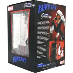Marvel Gallery Comic Black Cat Statue Diorama -Science Fiction Toy Store diamond select toys marvel gallery comic black cat statue diorama 30207729139782