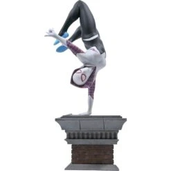 Marvel Gallery Comic Spider-Gwen Handstand Statue Diorama -Science Fiction Toy Store diamond select toys marvel gallery comic spider gwen handstand statue diorama 30748133097542