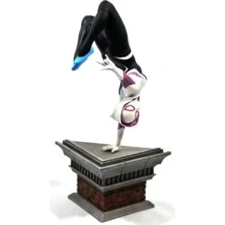 Marvel Gallery Comic Spider-Gwen Handstand Statue Diorama -Science Fiction Toy Store diamond select toys marvel gallery comic spider gwen handstand statue diorama 30748133195846