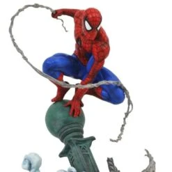 Marvel Gallery Comic Spider-Man (Lamppost) Statue Diorama -Science Fiction Toy Store diamond select toys marvel gallery comic spider man statue diorama 30044729376838