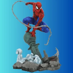 Marvel Gallery Comic Spider-Man (Lamppost) Statue Diorama