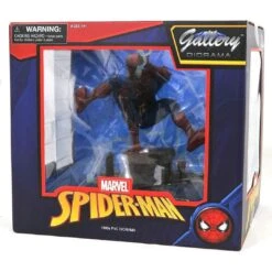 Marvel Gallery Spider-Man ('90s Version) Statue Diorama -Science Fiction Toy Store diamond select toys marvel gallery spider man 90s version statue diorama 30402333081670