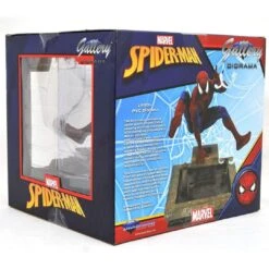 Marvel Gallery Spider-Man ('90s Version) Statue Diorama -Science Fiction Toy Store diamond select toys marvel gallery spider man 90s version statue diorama 30402333114438