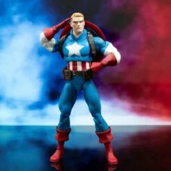 Marvel Select Classic Captain America Action Figure -Science Fiction Toy Store diamond select toys marvel select classic captain america action figure 31081591603270