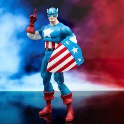 Marvel Select Classic Captain America Action Figure -Science Fiction Toy Store diamond select toys marvel select classic captain america action figure 31081591636038