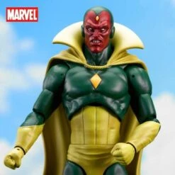 Marvel Select Comic Vision Action Figure -Science Fiction Toy Store diamond select toys marvel select comic vision action figure 30152091893830