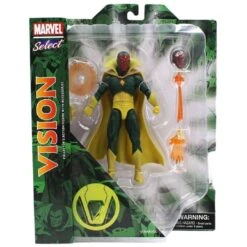 Marvel Select Comic Vision Action Figure -Science Fiction Toy Store diamond select toys marvel select comic vision action figure 30152123940934
