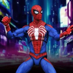 Marvel Select Gamerverse Spider-Man (Advanced Suit) Action Figure -Science Fiction Toy Store diamond select toys marvel select gamerverse spider man action figure 31023701524550
