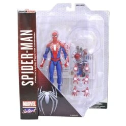 Marvel Select Gamerverse Spider-Man (Advanced Suit) Action Figure -Science Fiction Toy Store diamond select toys marvel select gamerverse spider man advanced suit action figure 31023718465606