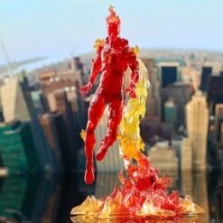 Marvel Select Human Torch Action Figure -Science Fiction Toy Store diamond select toys marvel select human torch action figure 28857133826118