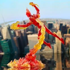 Marvel Select Human Torch Action Figure -Science Fiction Toy Store diamond select toys marvel select human torch action figure 28857135759430