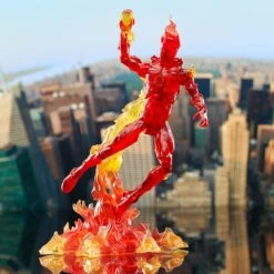 Marvel Select Human Torch Action Figure -Science Fiction Toy Store diamond select toys marvel select human torch action figure 28857136152646