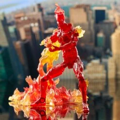 Marvel Select Human Torch Action Figure -Science Fiction Toy Store diamond select toys marvel select human torch action figure 28857136873542