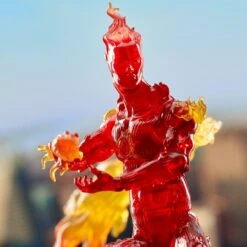 Marvel Select Human Torch Action Figure -Science Fiction Toy Store diamond select toys marvel select human torch action figure 28857138151494