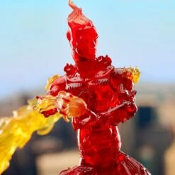 Marvel Select Human Torch Action Figure -Science Fiction Toy Store diamond select toys marvel select human torch action figure 29982458216518