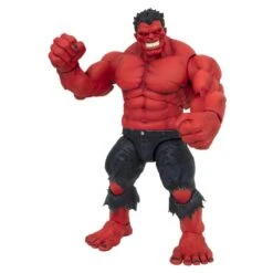 Marvel Select Red Hulk Action Figure -Science Fiction Toy Store diamond select toys marvel select red hulk action figure 29931947819078