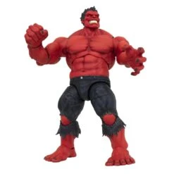 Marvel Select Red Hulk Action Figure -Science Fiction Toy Store diamond select toys marvel select red hulk action figure 29931947851846