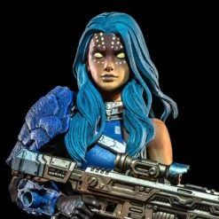 Cosmic Legions Outpost: Zaxxius Kalian Shunn Action Figure