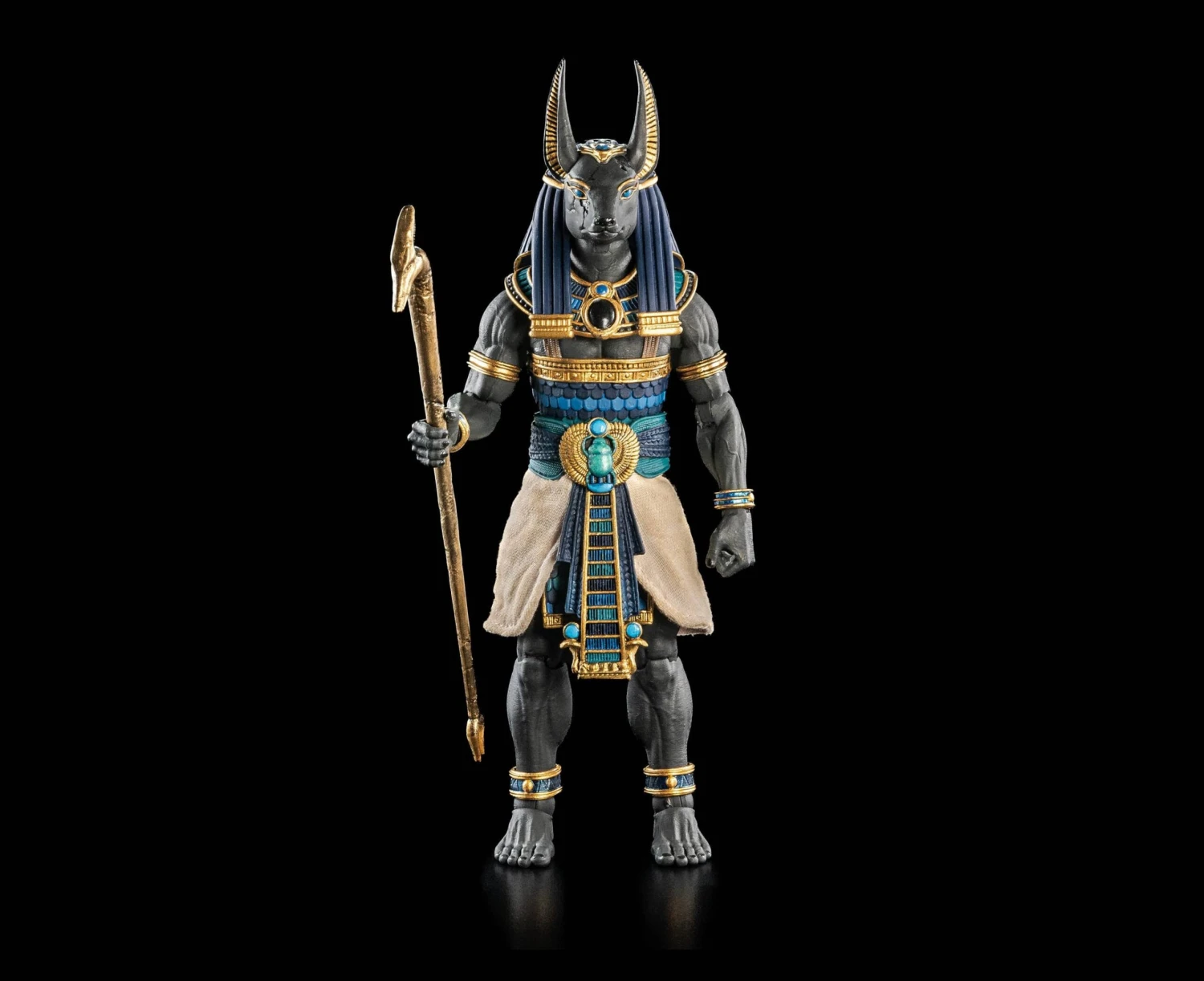 Figura Obscura Anubis (Black And Blue) Action Figure