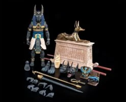 Science Fiction Toy Store -Science Fiction Toy Store four horsemen studios figura obscura anubis black and blue action figure 1130148799