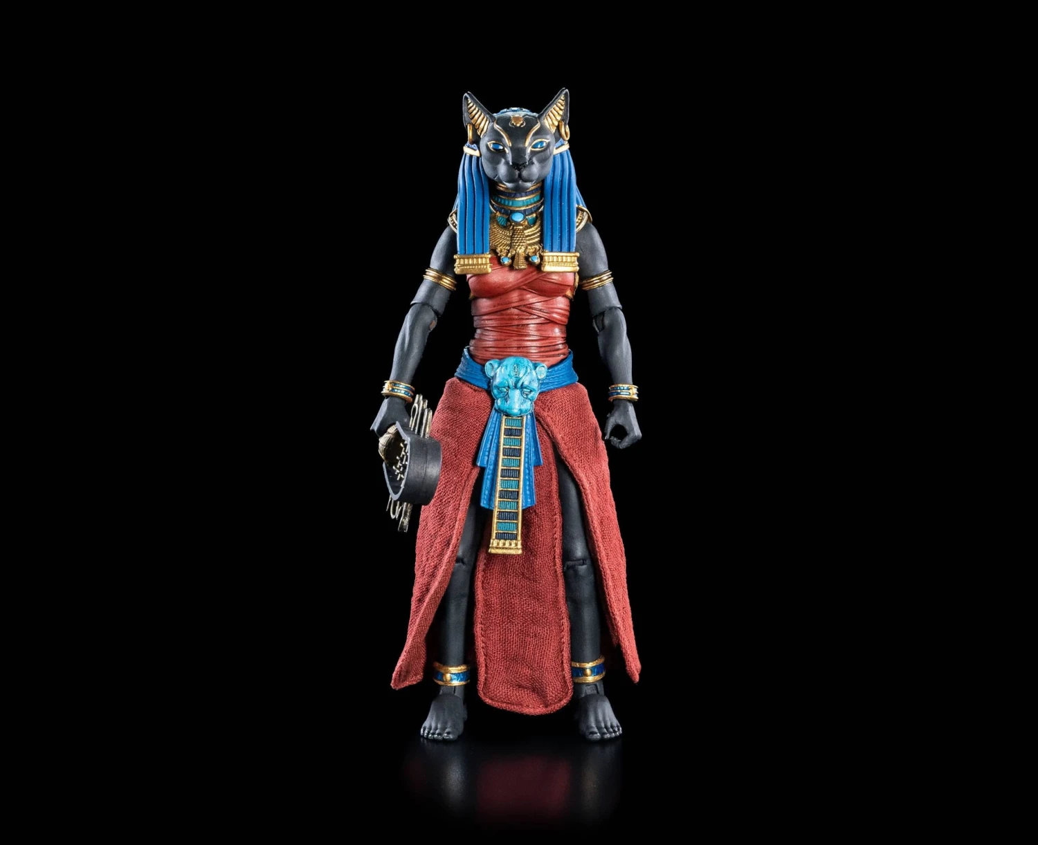 Figura Obscura Bastet (Black And Red) Action Figure