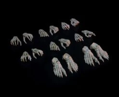 Mythic Legions Necronominus Skeletons Hands And Feet Pack