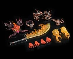 Mythic Legions Reign Of The Beasts J’hennam Action Figure -Science Fiction Toy Store four horsemen studios mythic legions reign of the beasts j hennam action figure 33273140609094