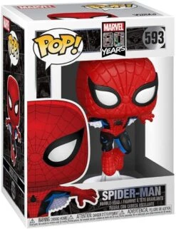 FUNKO POP! Marvel 80th #593 First Appearance Spider-Man Vinyl Figure -Science Fiction Toy Store funko pop marvel 80th 593 first appearance spider man vinyl figure 29981722181702