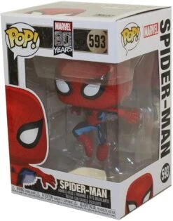 FUNKO POP! Marvel 80th #593 First Appearance Spider-Man Vinyl Figure -Science Fiction Toy Store funko pop marvel 80th 593 first appearance spider man vinyl figure 29981722312774