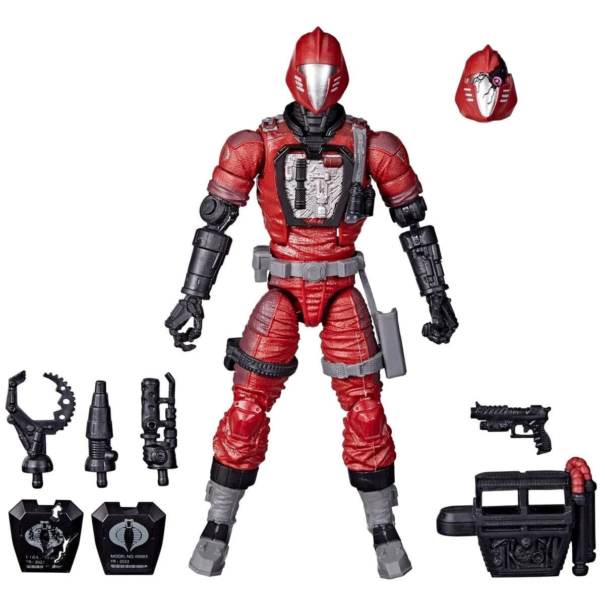 Hasbro G.I. Joe Classified Series Cobra Crimson B.A.T. Action Figure 10 Hasbro G.I. Joe Classified Series Cobra Crimson B.A.T. Action Figure - Image 8