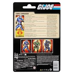 Hasbro G.I. Joe Classified Series Retro Cardback Cobra Commander Action Figure -Science Fiction Toy Store hasbro g i joe classified series retro cardback cobra commander action figure 31801483984966