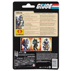 Hasbro G.I. Joe Classified Series Retro Cardback Cobra Eel Action Figure -Science Fiction Toy Store hasbro g i joe classified series retro cardback cobra eel action figure 31267588603974