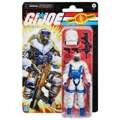 Hasbro G.I. Joe Classified Series Retro Cardback Snow Serpent Action Figure -Science Fiction Toy Store hasbro g i joe classified series retro cardback snow serpent action figure 31267463954502