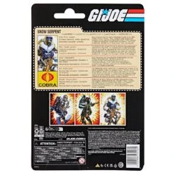 Hasbro G.I. Joe Classified Series Retro Cardback Snow Serpent Action Figure -Science Fiction Toy Store hasbro g i joe classified series retro cardback snow serpent action figure 31267464052806