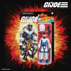 Hasbro G.I. Joe Classified Series Retro Cardback Snow Serpent Action Figure