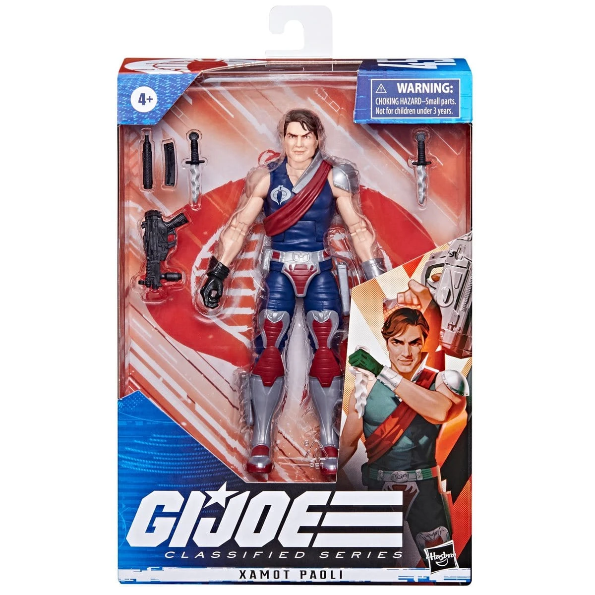 Hasbro G.I. Joe Classified Series Xamot Paoli Action Figure 8 Hasbro G.I. Joe Classified Series Xamot Paoli Action Figure - Image 6