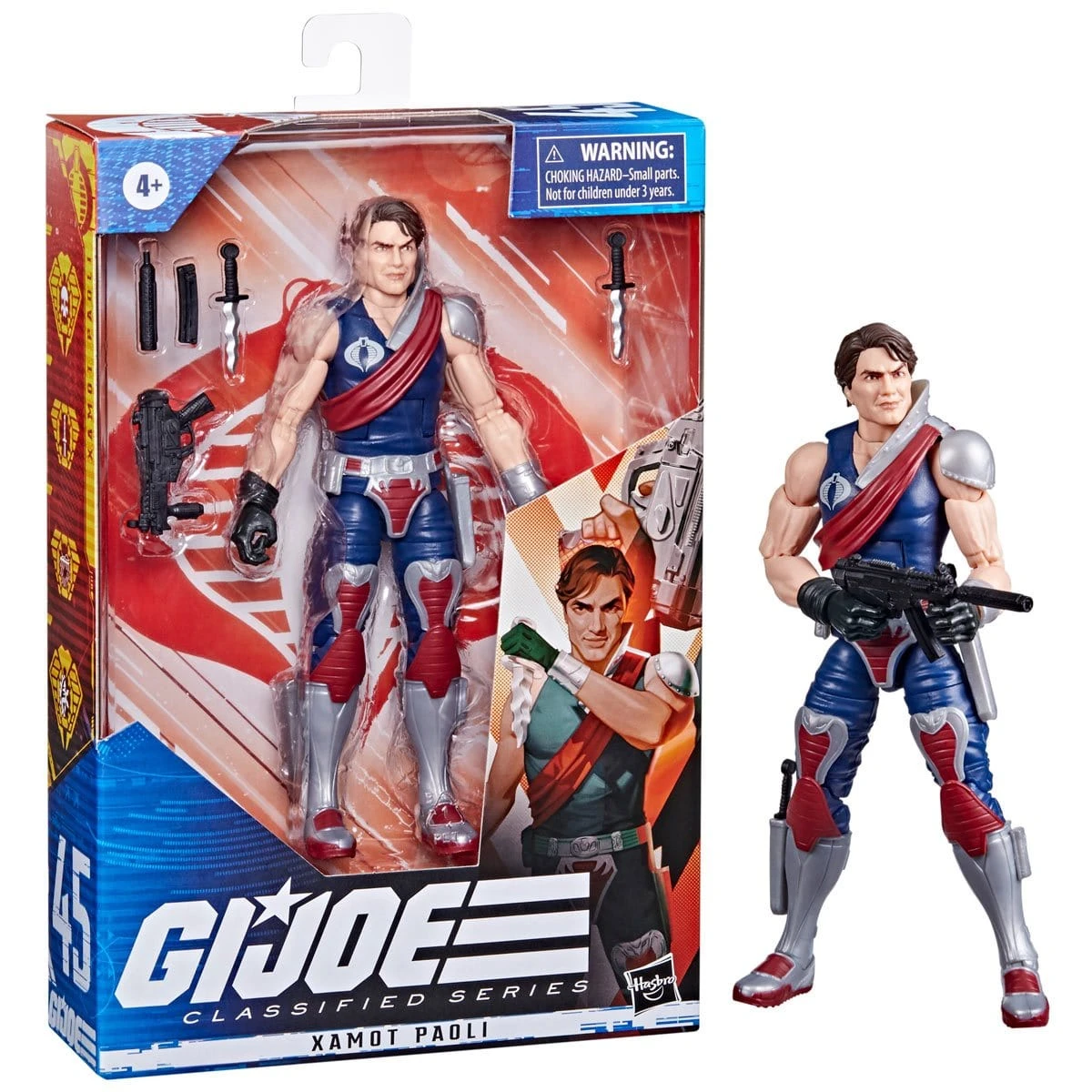 Hasbro G.I. Joe Classified Series Xamot Paoli Action Figure 4 Hasbro G.I. Joe Classified Series Xamot Paoli Action Figure - Image 2
