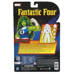 Hasbro Marvel Legends Series Fantastic Four Retro Collection She-Hulk Action Figure -Science Fiction Toy Store hasbro marvel legends series fantastic four retro collection she hulk action figure 1158762599