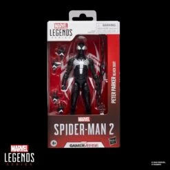 Hasbro Marvel Legends Series Gamerverse Peter Parker Black Suit Action Figure -Science Fiction Toy Store hasbro marvel legends series gamerverse peter parker black suit action figure 1140580718