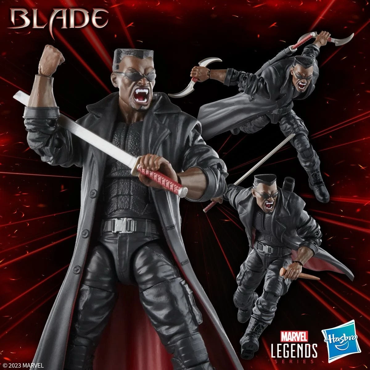 Hasbro Marvel Legends Series Marvel Knights Blade Action Figure (Mindless One Build-A-Figure) 3 Hasbro Marvel Legends Series Marvel Knights Blade Action Figure (Mindless One Build-A-Figure)