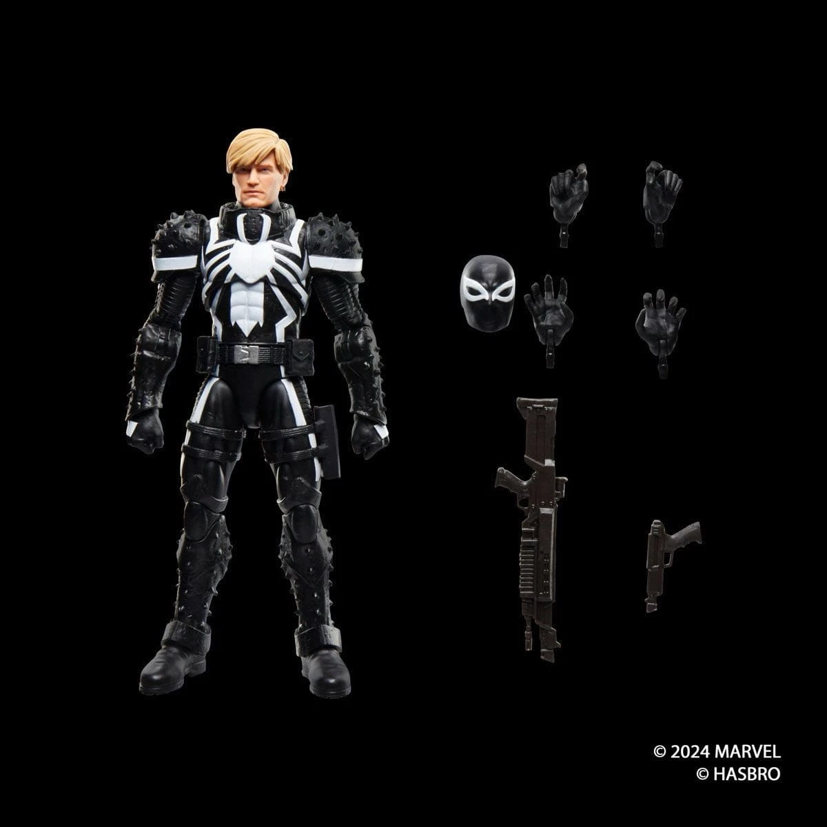 Hasbro Marvel Legends Series Retro Collection Agent Venom (Flash Thompson) Action Figure 10 Hasbro Marvel Legends Series Retro Collection Agent Venom (Flash Thompson) Action Figure - Image 8