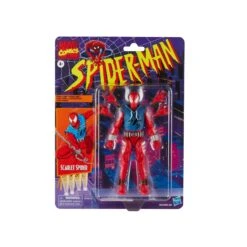 Hasbro Marvel Legends Series Retro Spider-Man Scarlet Spider Action Figure 22 Hasbro Marvel Legends Series Retro Spider-Man Scarlet Spider Action Figure -Science Fiction Toy Store hasbro marvel legends series retro spider man scarlet spider action figure 30576893001798