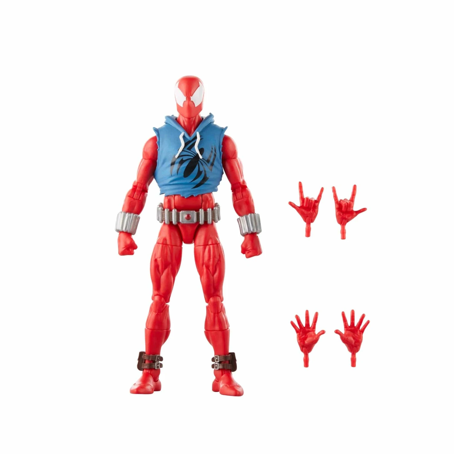 Hasbro Marvel Legends Series Retro Spider-Man Scarlet Spider Action Figure 11 Hasbro Marvel Legends Series Retro Spider-Man Scarlet Spider Action Figure - Image 9