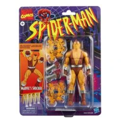 Hasbro Marvel Legends Series Retro Spider-Man Shocker Action Figure -Science Fiction Toy Store hasbro marvel legends series retro spider man shocker action figure 30761102377030