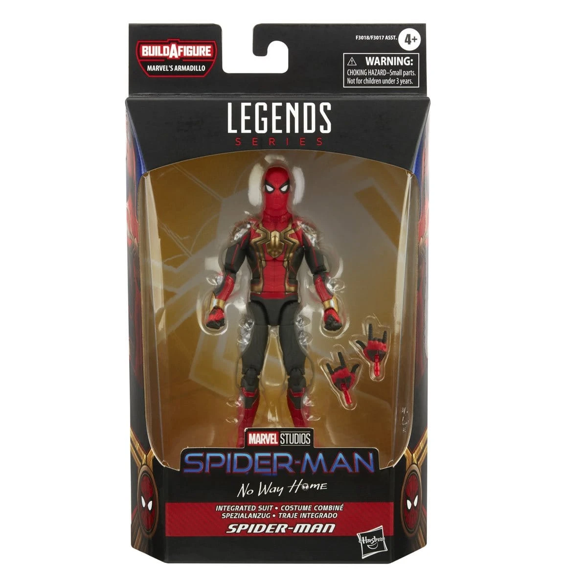 Hasbro Marvel Legends Series Spider-Man No Way Home Integrated Suit Spider-Man Action Figure 9 Hasbro Marvel Legends Series Spider-Man No Way Home Integrated Suit Spider-Man Action Figure - Image 7