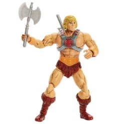 MATTEL Masters Of The Universe Masterverse He-Man 40th Anniversary Action Figure -Science Fiction Toy Store mattel masters of the universe masterverse he man 40th anniversary action figure 29810176753734